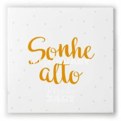 Quadro Sonhe Alto raposa