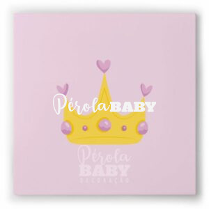Quadro coroa princesa 4 rosa princesa coroaResultado Pérola Baby