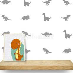 Adesivo de Parede Dinossauros Quarto de Bebê