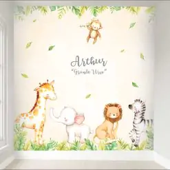 papel de parede safári classic