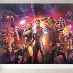 Papel de Parede Adesivo Vingadores Homem de Ferro Homem Aranha Capitão América 1 6 Papel de Parede Adesivo Vingadores Homem de Ferro Homem Aranha Capitão América