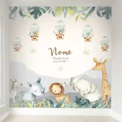 Papel de parede para quarto de bebê