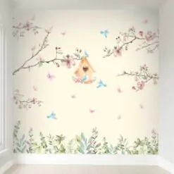 Papel de Parede Jardim Encantado Galhos