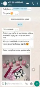 Papel de Parede Infantil Depoimento de Cliente Satisfeita