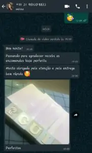 Papel de Parede Infantil Depoimento de Cliente Satisfeita