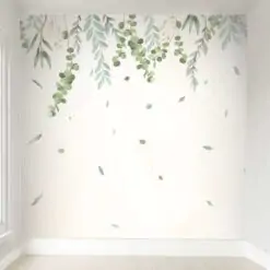 Papel de Parede Folhas Ramos Sofisticado