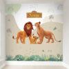Papel de Parede Adesivo Rei Leão Simba