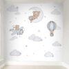 Papel de Parede Urso Aviador Aquarelado